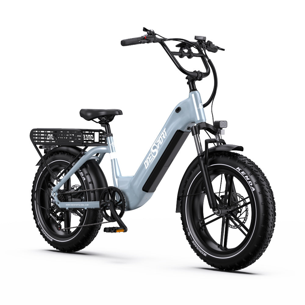 Onesport OT08 500W 20" Fat Bike 846Wh Step-through E-Bike Support App 48V 18Ah Battery