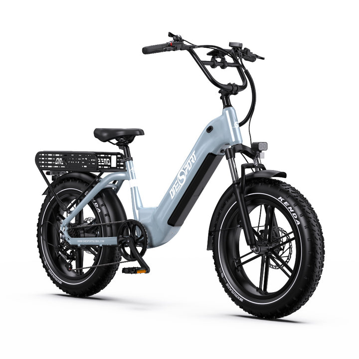 Onesport OT08 500W 20" Fat Bike 846Wh Step-through E-Bike Support App 48V 18Ah Battery