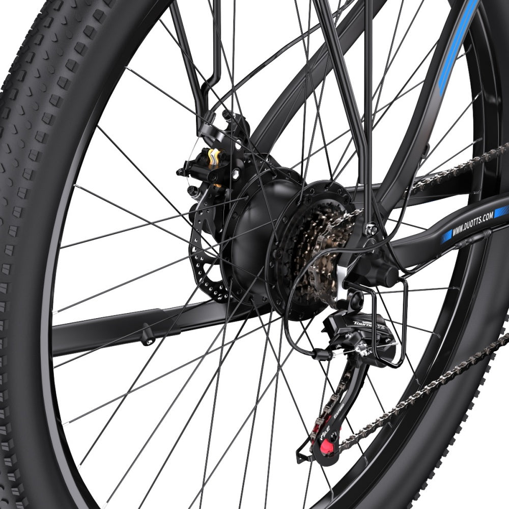 Bicicleta eléctrica de trekking DUOTTS C29 750W 29" 15Ah E-bike