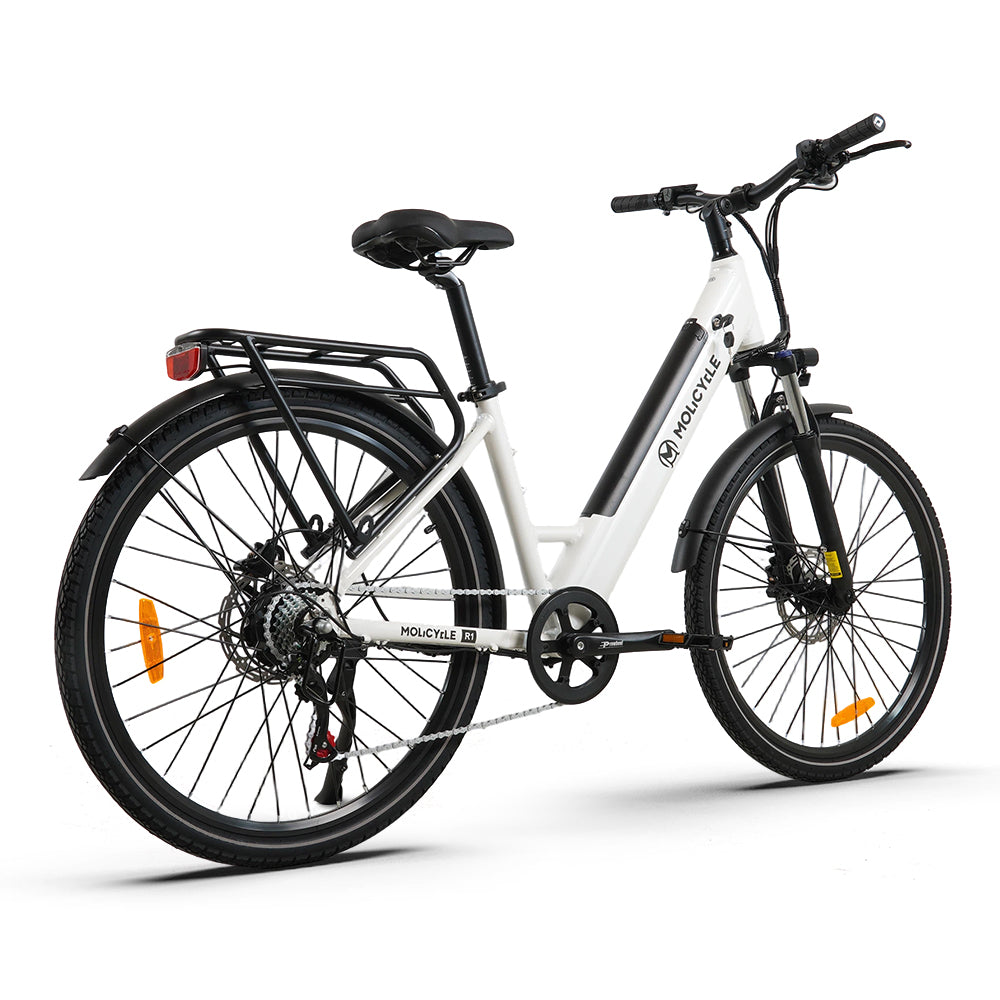 Molicycle R1 250W 26" Electric City Bike 532Wh Battery with Torque Sensor 14.5Ah
