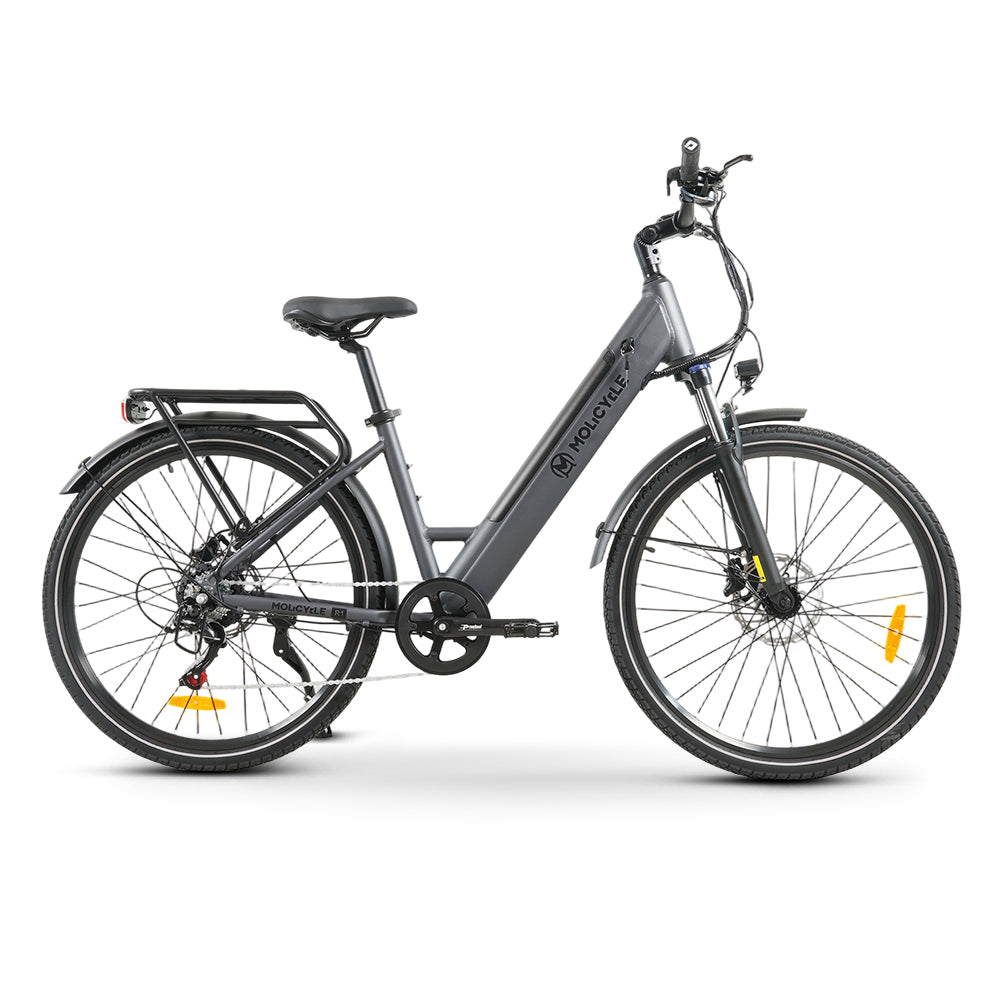 Molicycle R1 250W 26" Electric City Bike 532Wh Battery with Torque Sensor 14.5Ah