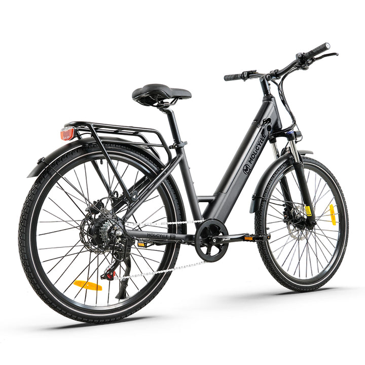 Molicycle R1 250W 26" Electric City Bike 532Wh Battery with Torque Sensor 14.5Ah
