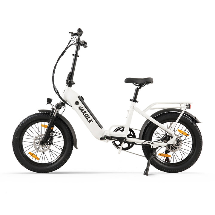 Vakole VT4 250W 20" Składany Rower Elektryczny Kompaktowy 468Wh E-rower z Niskim Przekrokiem 36V 13Ah Bateria