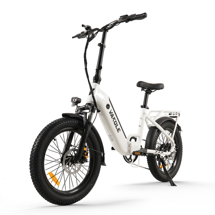 Vakole VT4 250W 20" Składany Rower Elektryczny Kompaktowy 468Wh E-rower z Niskim Przekrokiem 36V 13Ah Bateria