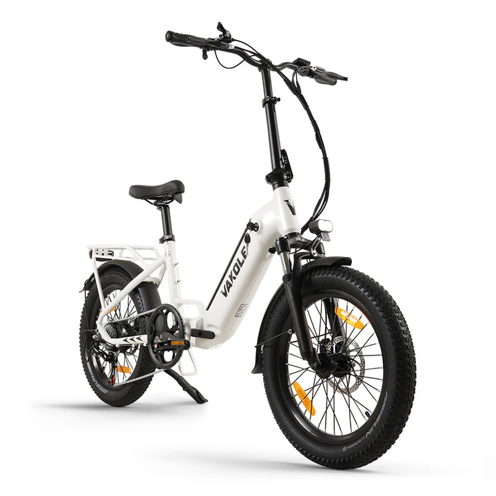 Vakole VT4 250W 20" Składany Rower Elektryczny Kompaktowy 468Wh E-rower z Niskim Przekrokiem 36V 13Ah Bateria