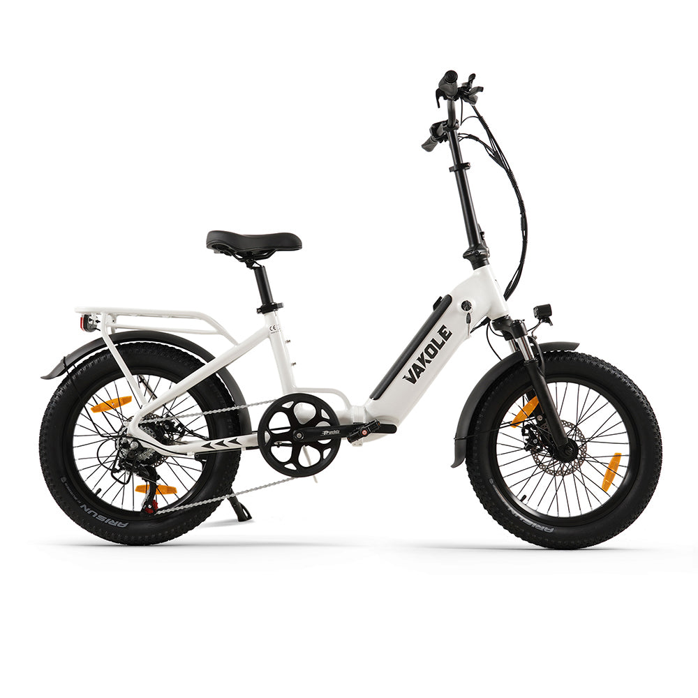 Vakole VT4 250W 20" Składany Rower Elektryczny Kompaktowy 468Wh E-rower z Niskim Przekrokiem 36V 13Ah Bateria