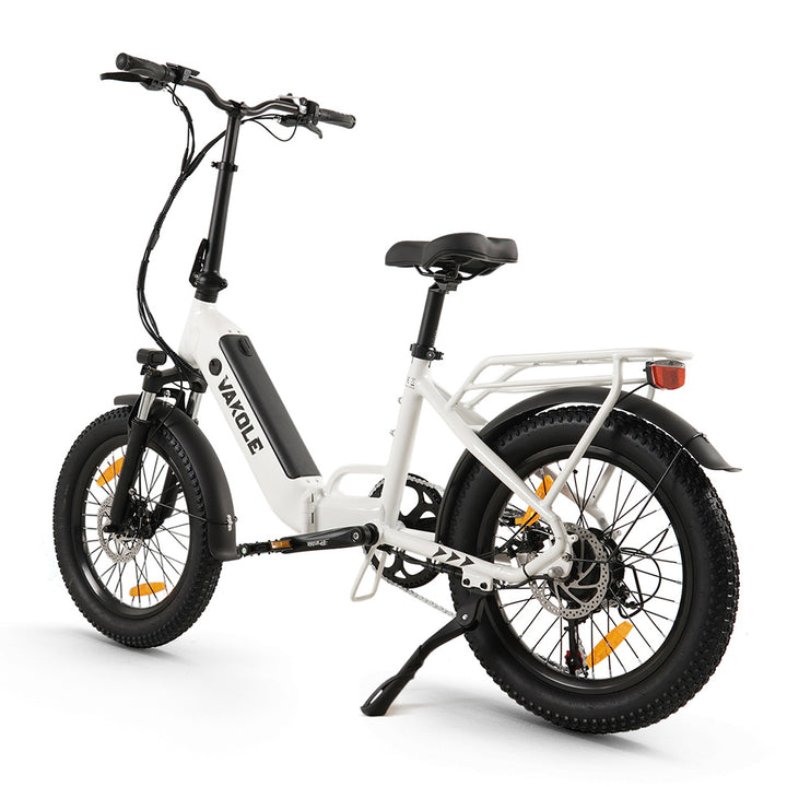 Vakole VT4 250W 20" Składany Rower Elektryczny Kompaktowy 468Wh E-rower z Niskim Przekrokiem 36V 13Ah Bateria