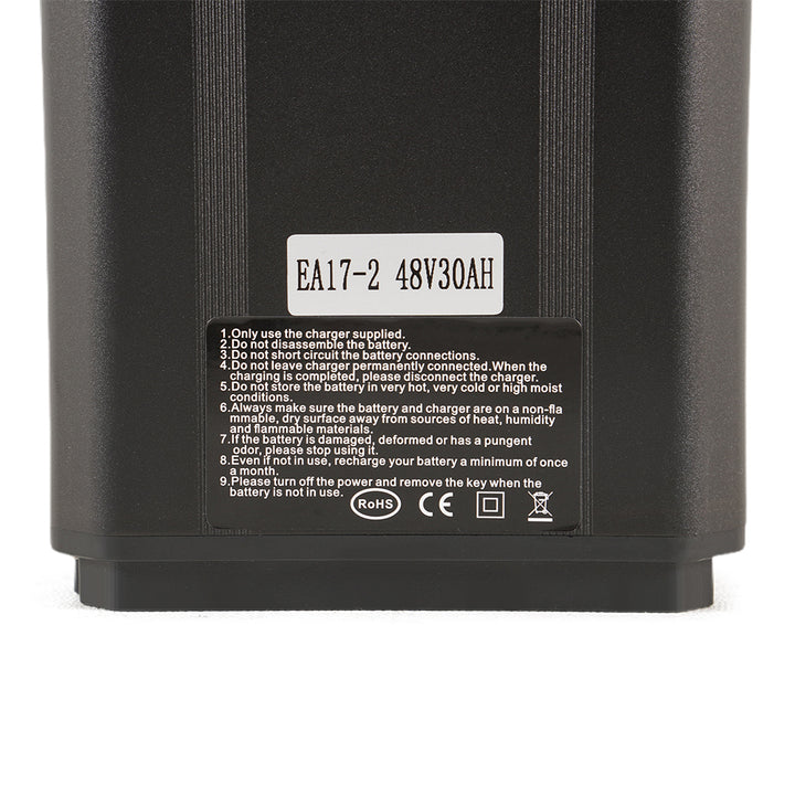 Batería de Litio de Gran Capacidad 48V 30Ah para Vakole Y20 Pro Bicicleta Eléctrica