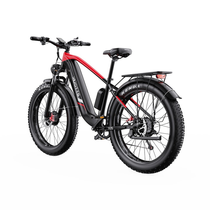 DUOTTS F26 750W*2 26" Bicicleta Eléctrica Fat Doble Motor 960Wh Samsung SUV E-bike