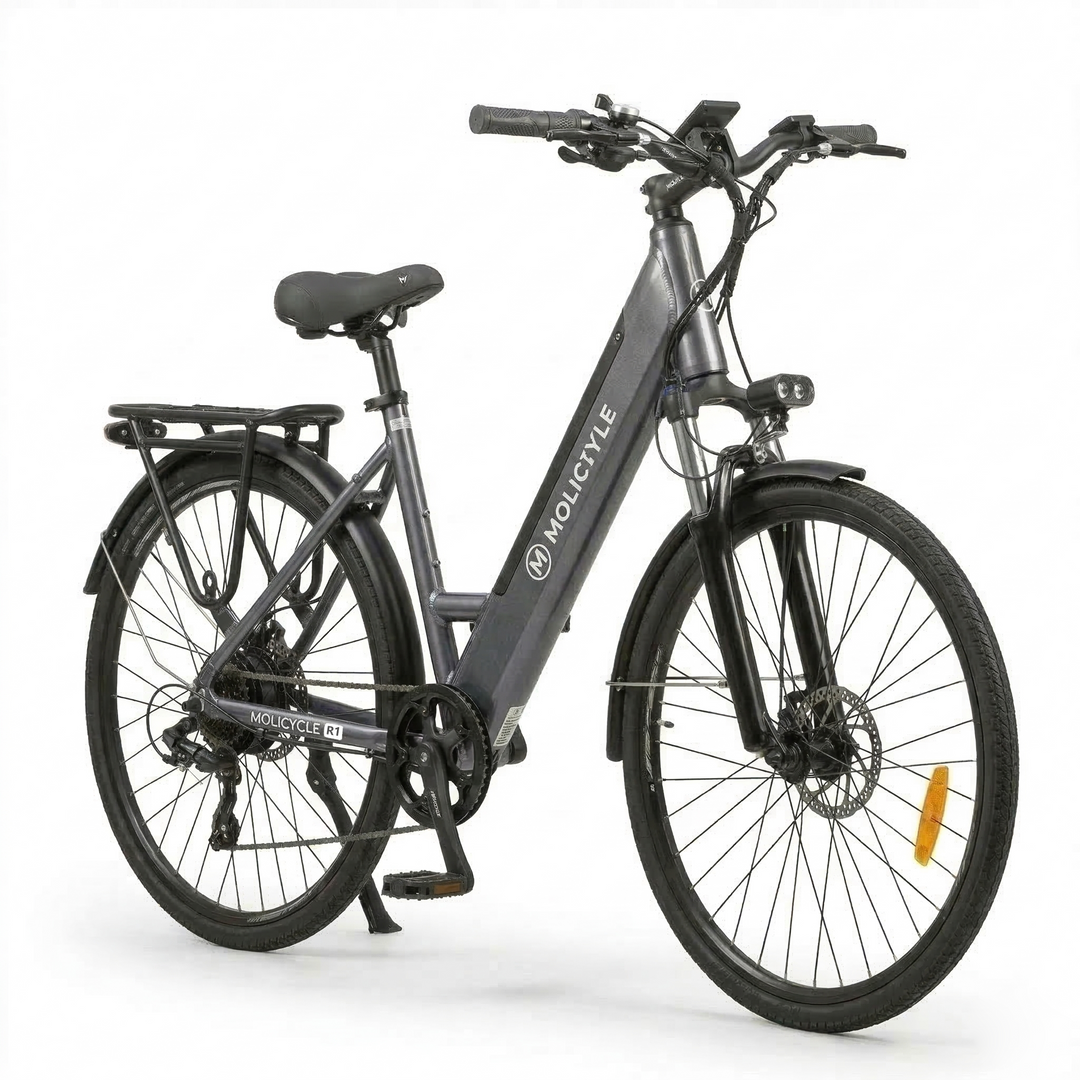 Molicycle R1 250W 26" Sähköinen Kaupunkipyörä 532Wh Akku Vääntö Anturi 14.5Ah Tuki APP:lle
