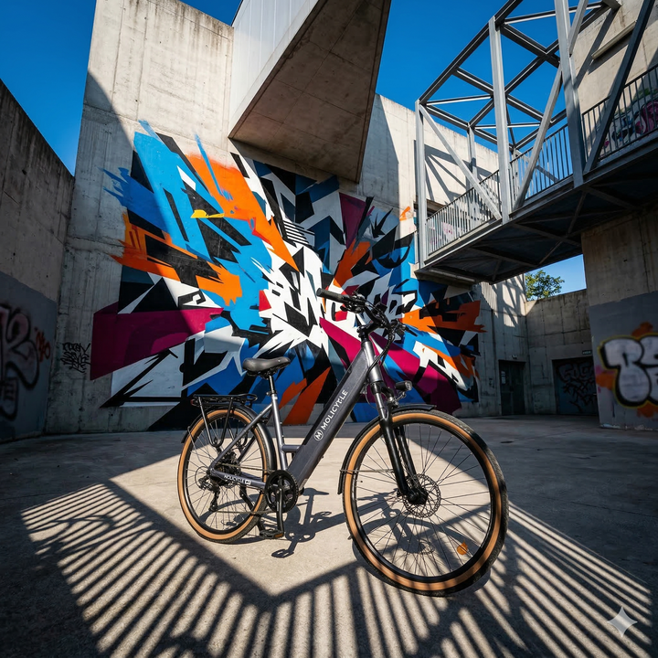 Molicycle R1 250W 26" Sähköinen Kaupunkipyörä 532Wh Akku Vääntö Anturi 14.5Ah Tuki APP:lle