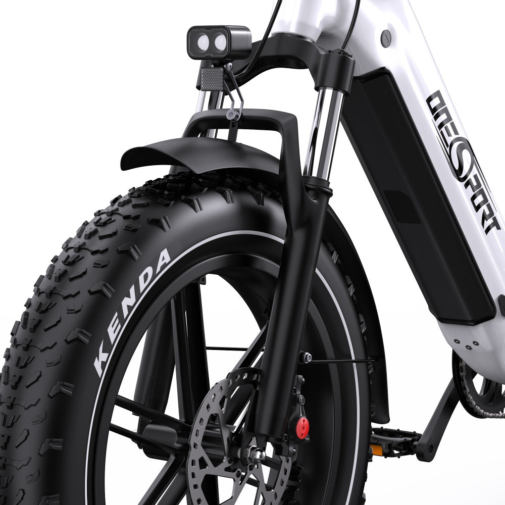 Onesport OT08 500W 20" Fat Bike 846Wh Step-through E-Bike Support App 48V 18Ah Battery