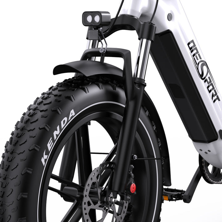 Onesport OT08 500W 20" Fat Bike 846Wh Step-through E-Bike Support App 48V 18Ah Battery