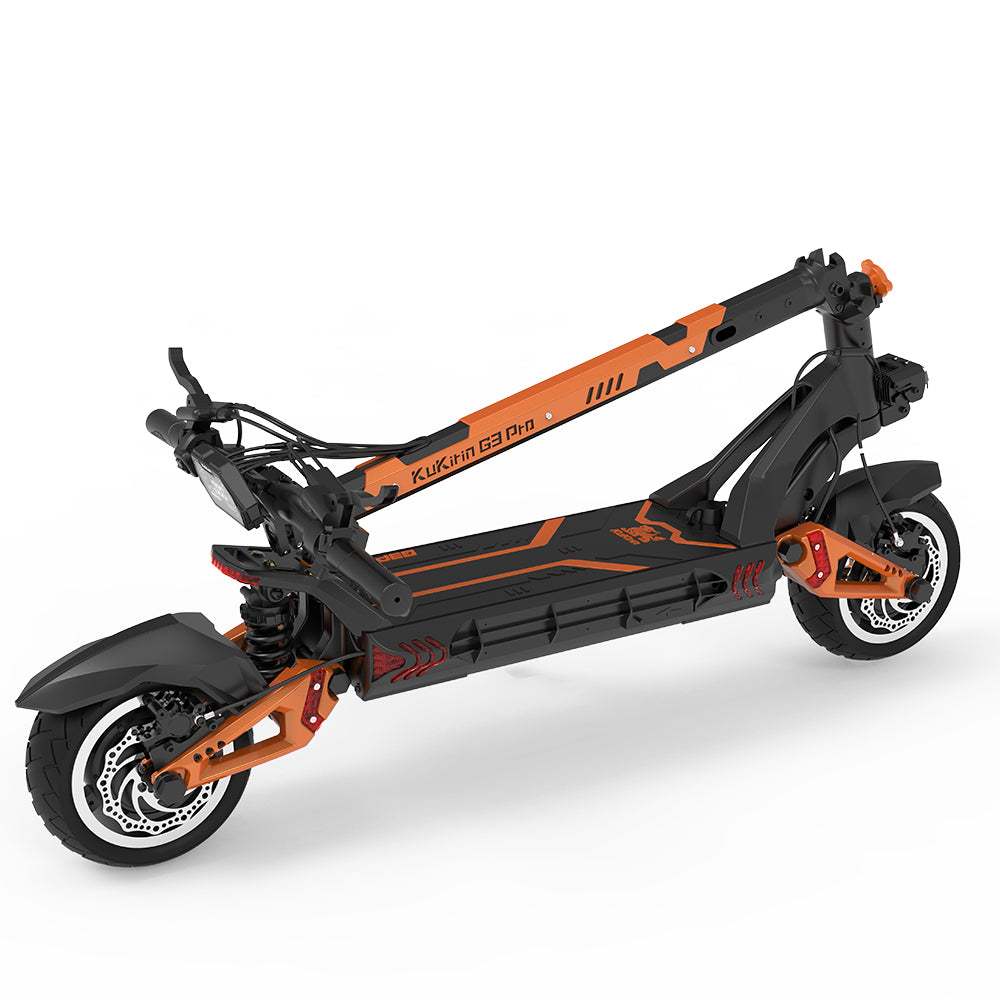 KuKirin G3 Pro 1200W * 2 dubbele motor 10 inch off-road elektrische scooter 23Ah batterij