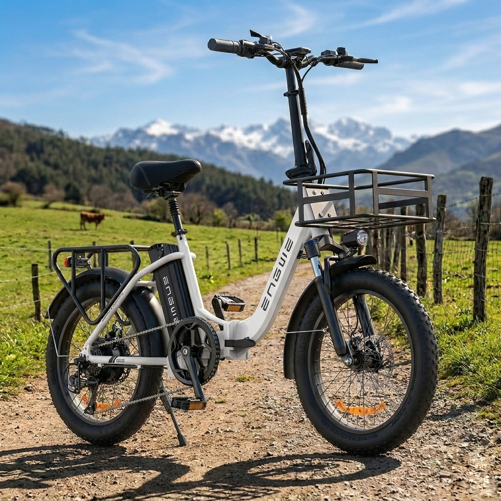 Engwe L20 SE 250W 20" Foldable Electric Bike 561Wh Trekking Bike Step-through E-bike 36V 15.6Ah Battery