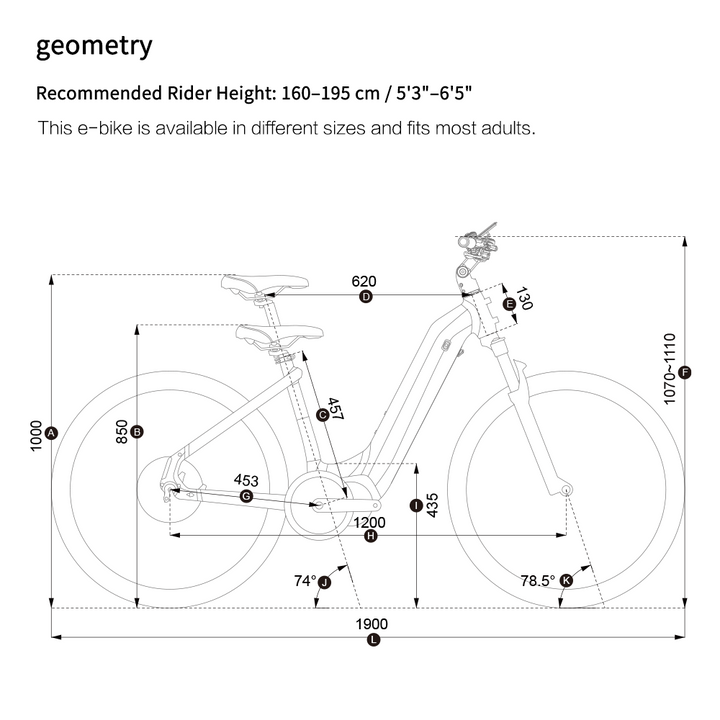 Lankeleisi MG600 Lite 250W 27,5" Elektrisches Trekkingrad 720Wh SUV E-Bike mit umschaltbarem Sensor 36V 20Ah Akku