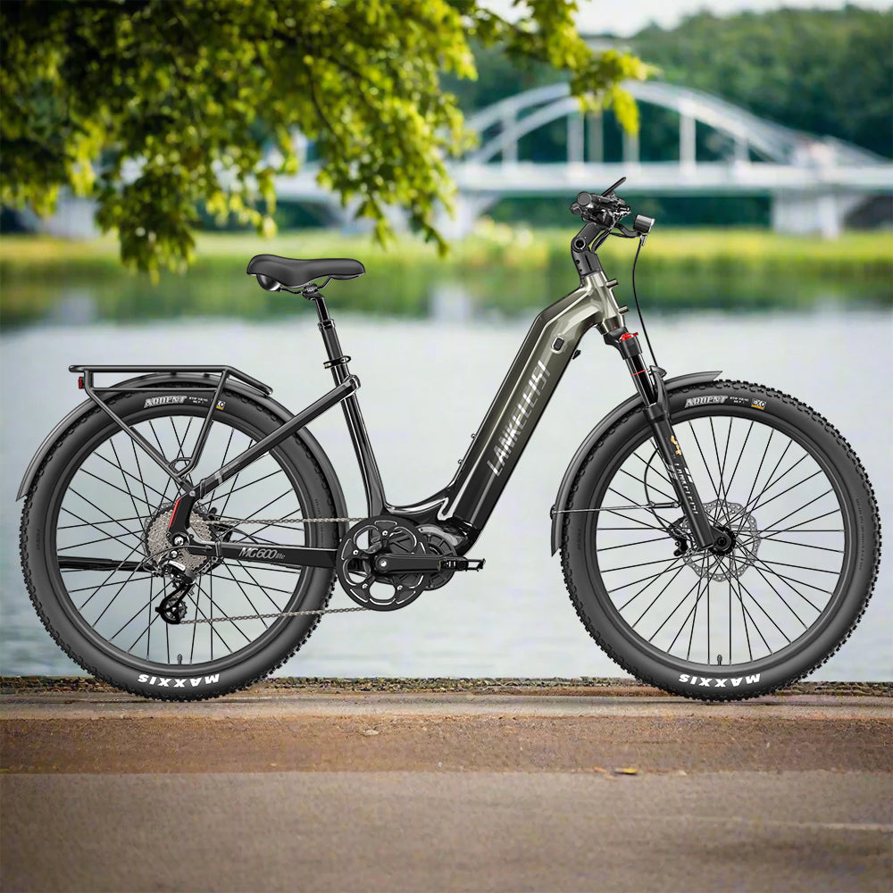 Bicicleta eléctrica de trekking Lankeleisi MG600 Lite 250W 27.5