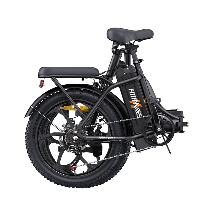 HillMiles MilePort 1 Bicicletta Elettrica Pieghevole 20" 468Wh City Commuter E-bike Batteria 36V 13Ah