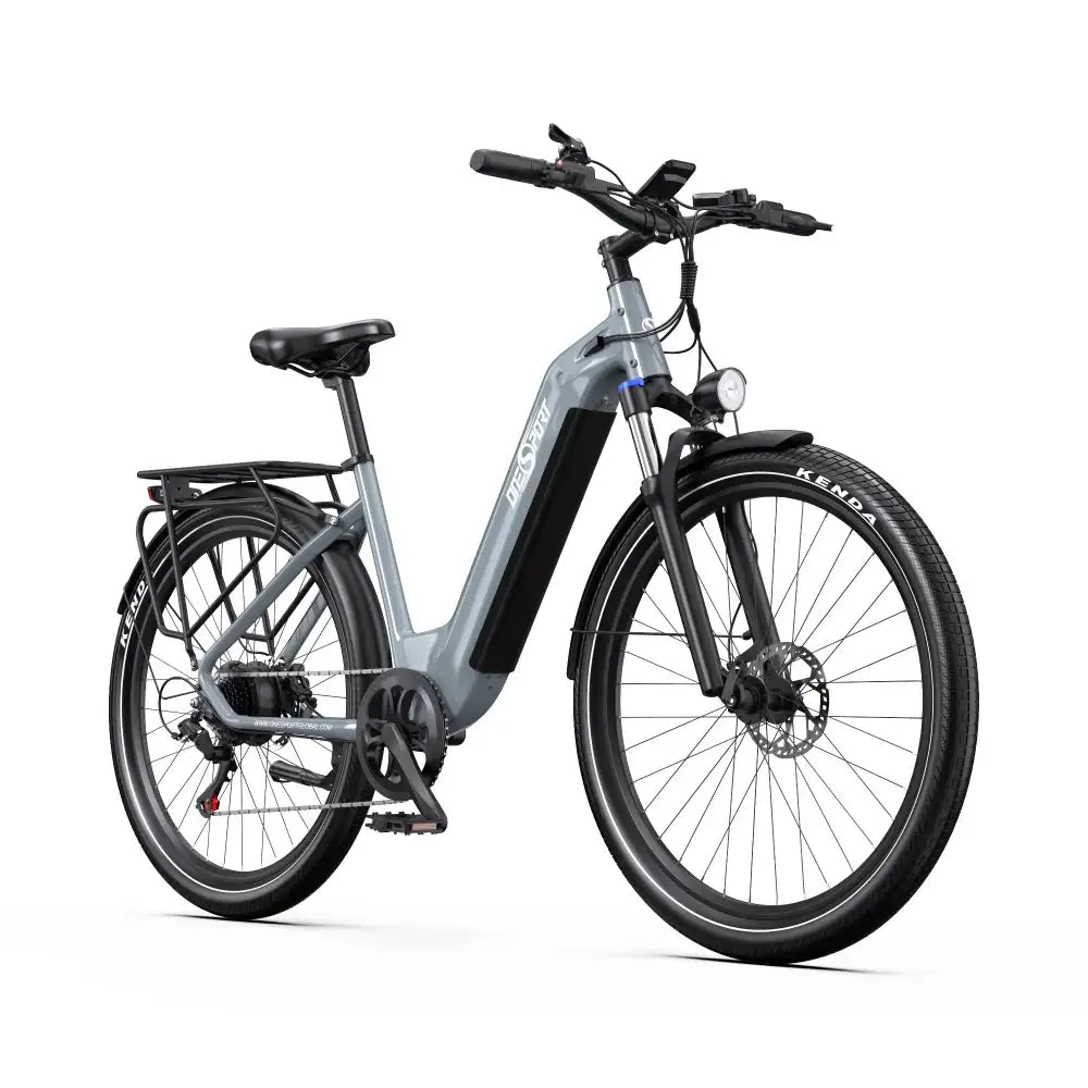 trekkingrad v-brake OneSport OT05 250W 27,5" Elektrisches Trekkingrad 655Wh E-Bike mit Dre – Buybestgear