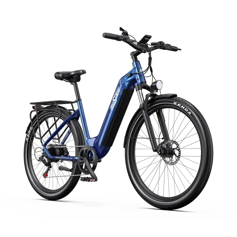 trekkingrad 27 5 OneSport OT05 250W 27,5" Elektrisches Trekkingrad 655Wh E-Bike mit Dre – Buybestgear