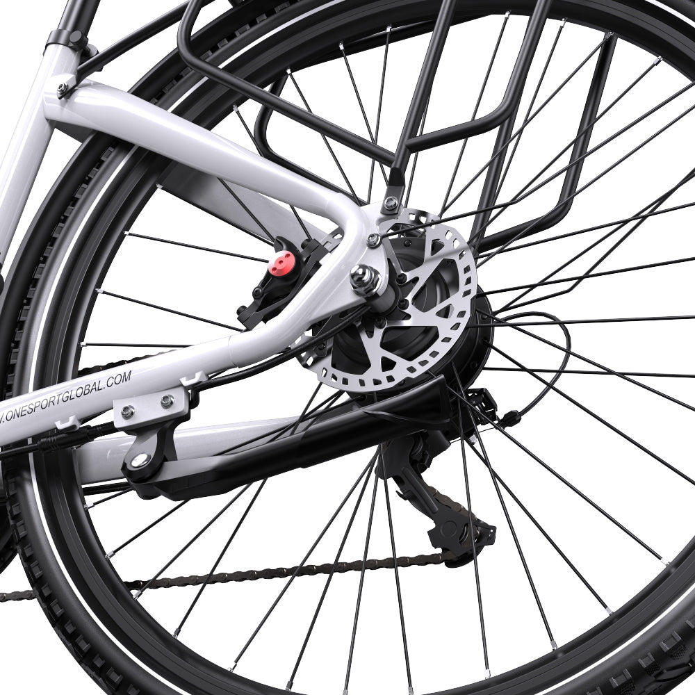 Onesport OT05 Pro 700*50C City E-Bike 810Wh E-Bike da città con telaio basso Supporto App Batteria 36V 22.5Ah