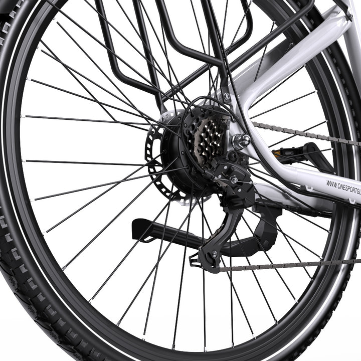 Onesport OT05 Pro 700*50C City E-Bike 810Wh E-Bike da città con telaio basso Supporto App Batteria 36V 22.5Ah