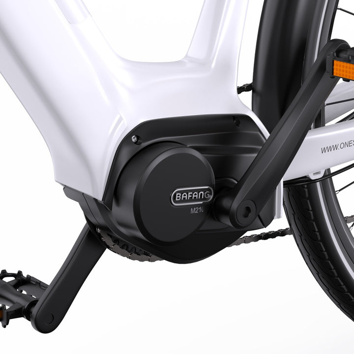 OneSport OT07 250W Bafang Keskivetomoottori 27" Trekking Bike City Sähköpyörä 36V 10.4Ah Akku