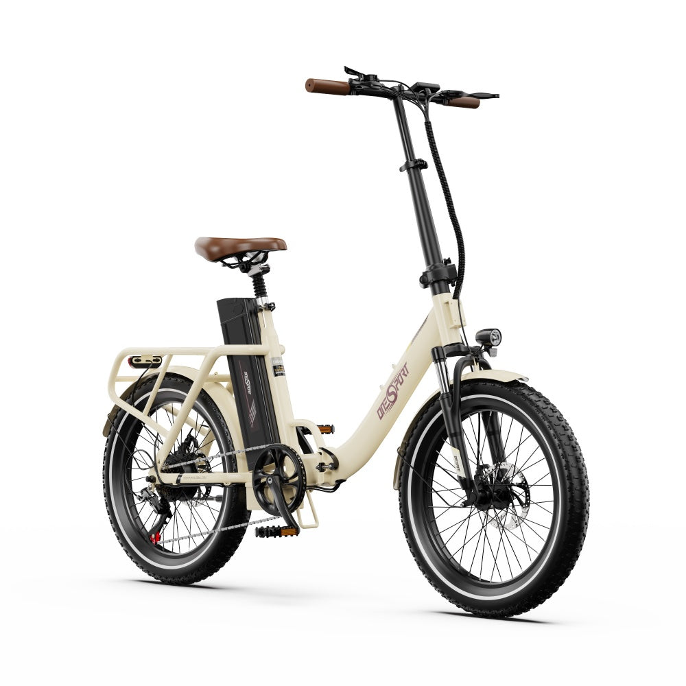 OneSport OT16-2 250W 20" Foldable Electric Bike 816Wh E-bike 48V 17Ah Battery Support APP