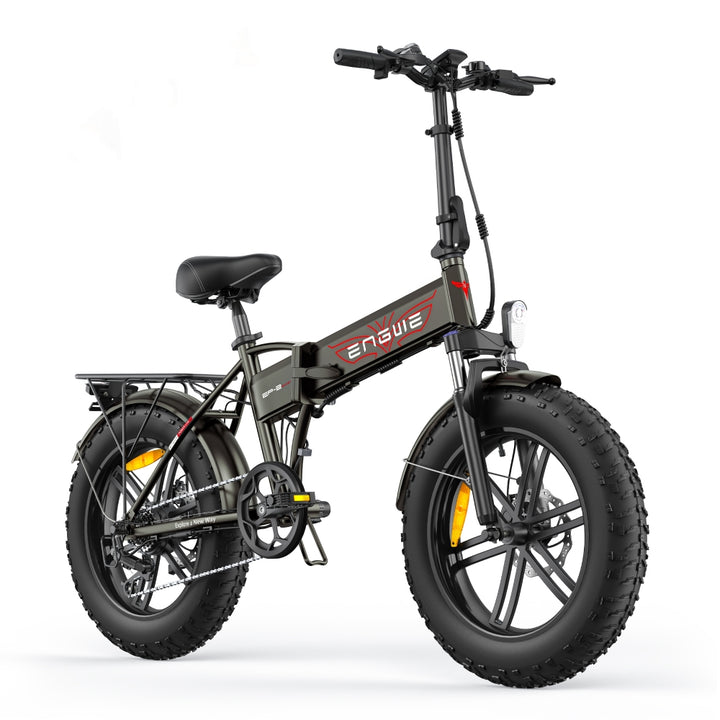 Engwe EP-2 BOOST 250W 20" Fat Bike 624Wh Foldable E-Bike with Torque Sensor 48V 13Ah Battery