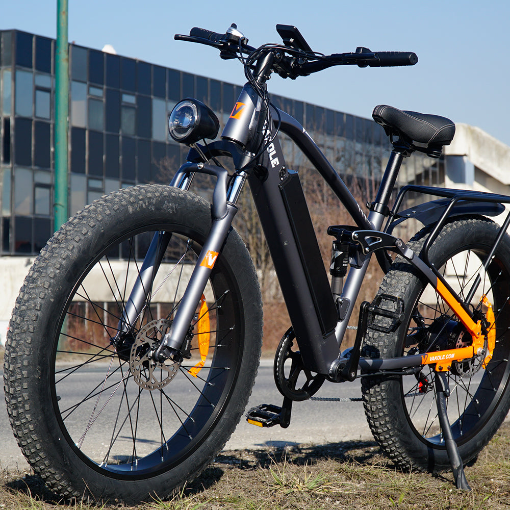 Vakole CO26 750W 26" Fat Bike Bici Elettrica E-Mountain Bike 48V 16Ah E-MTB - Preordina