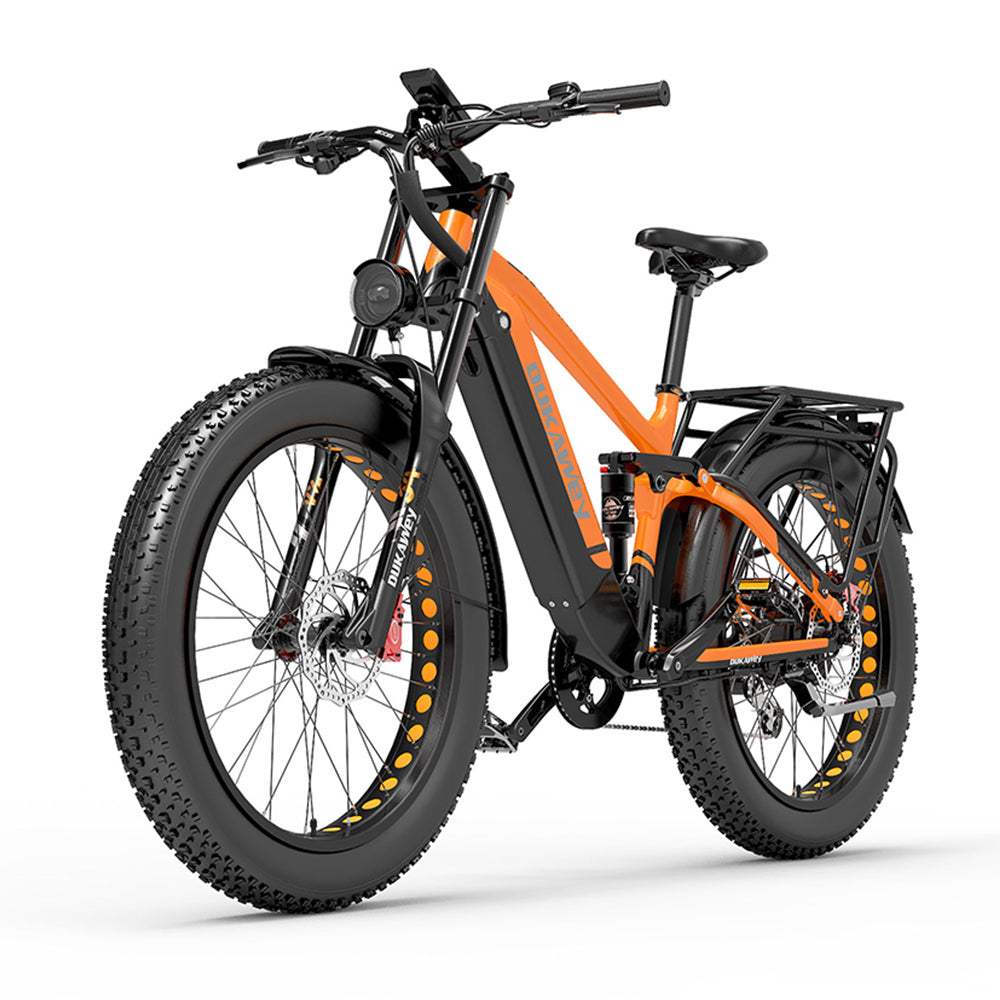 e bike mountainbike 1000 watt Dukawey Silvertip8 1000W 26” Dickes Fahrrad 1040Wh E-Bergfahrrad 52V 2 – Buybestgear