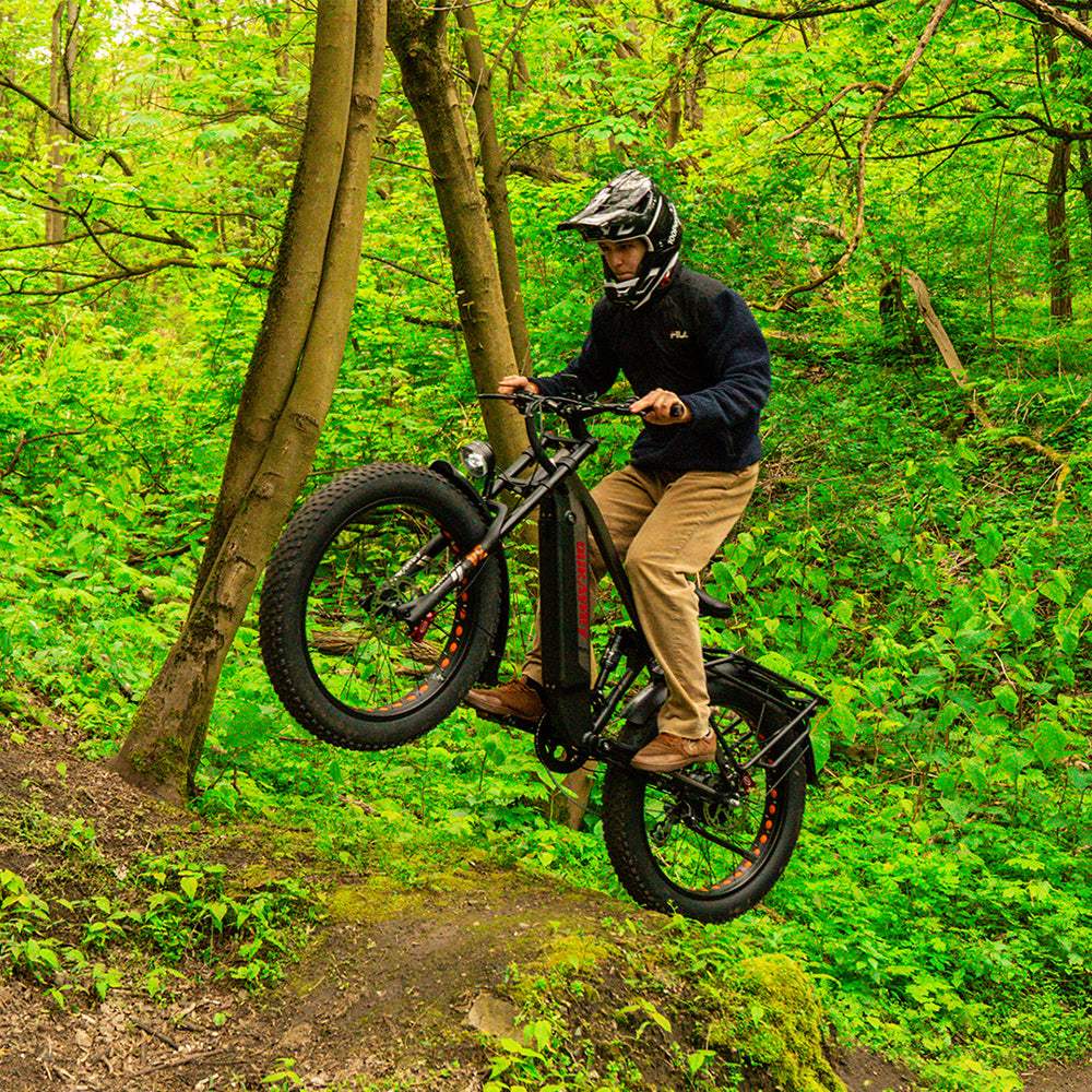 Downhill Fat Bike Dukawey Silvertip8 1000W 26” Fat Bike 1040Wh E