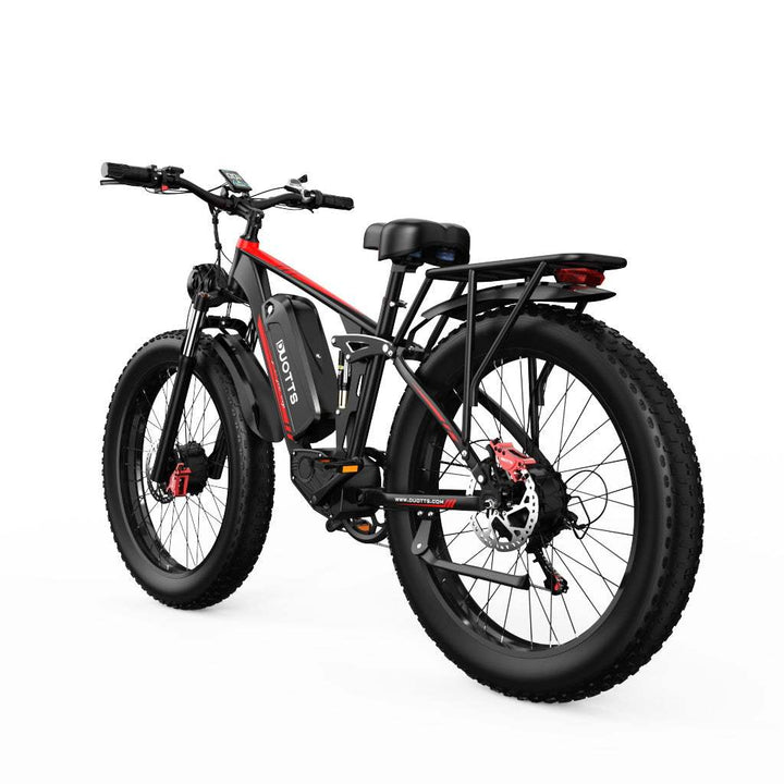 DUOTTS S26 750W*2 Dual Motor 26" Fat Bike 960Wh Full Suspension E-MTB 48V 20Ah battery - Buybestgear