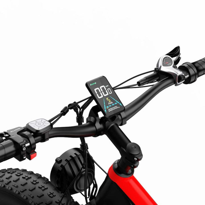 DUOTTS S26 750W*2 Dual Motor 26" Fat Bike 960Wh Full Suspension E-MTB 48V 20Ah battery - Buybestgear