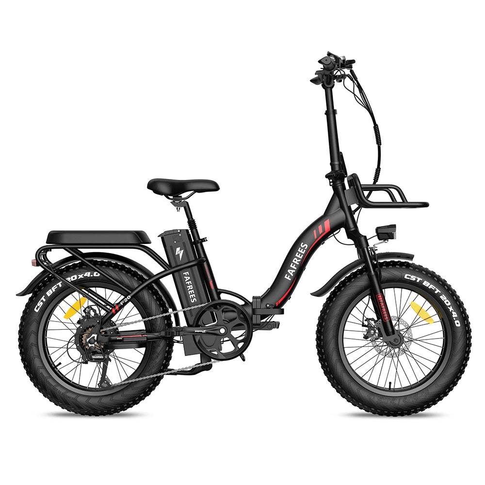 Fafrees F20 MAX 2023 Version 500W 20" Folding Step-through Fat Electric Bike 25km/h 160km 22.5Ah Samsung Battery