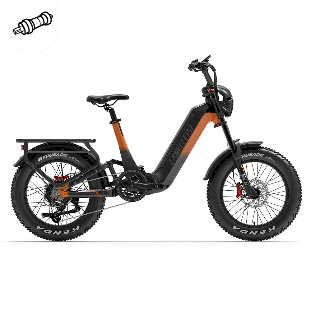 Lankeleisi RX800 Plus Version 2025 1000W Vélo Fat 20" 960Wh Vélo électrique tout suspendu avec Capteur de Couple Batterie 48V 20Ah SUV VTT électrique [Pré-commande]