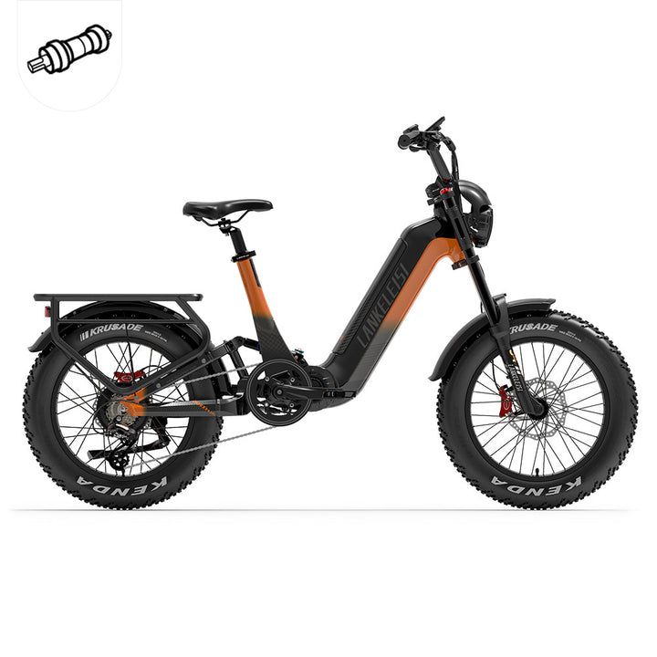 Lankeleisi RX800 Plus Version 2025 1000W Vélo Fat 20" 960Wh Vélo électrique tout suspendu avec Capteur de Couple Batterie 48V 20Ah SUV VTT électrique [Pré-commande]