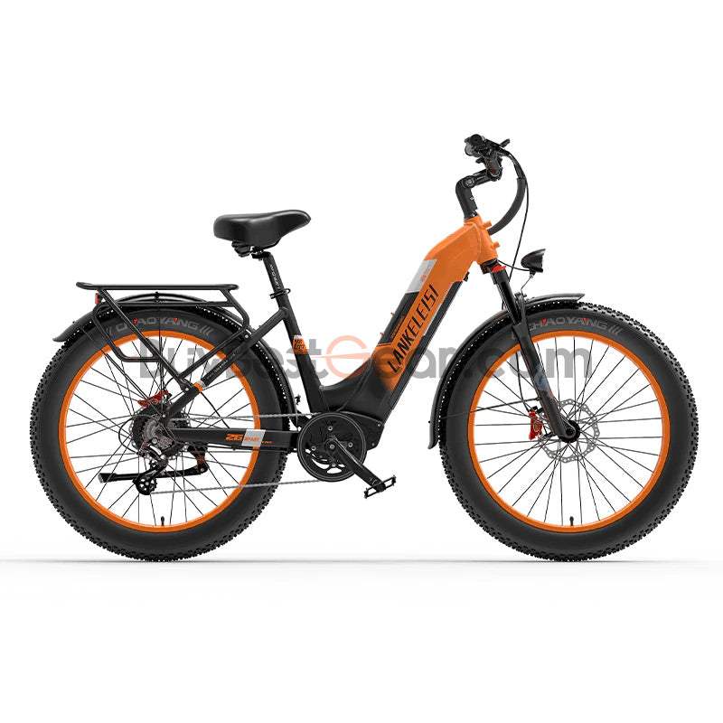 Lankeleisi MG600 Plus 1000W Bafang Motor 26" Fat Bike All Terrain SUV E-Bike 48V 20Ah Samsung Akku