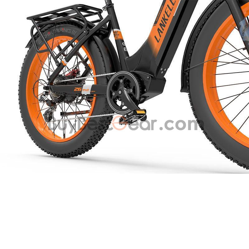 Lankeleisi MG600 Plus 1000W Bafang Motore 26" Fat Bike Elettrica SUV E-Bike con 48V 20Ah Batteria Samsung