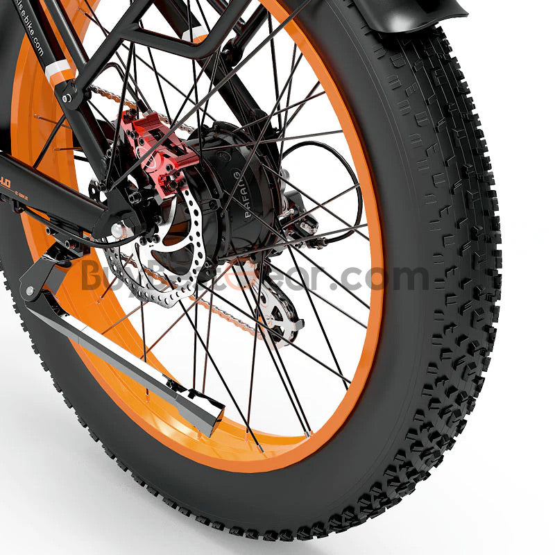 Lankeleisi MG600 Plus 1000W Bafang Motor 26" Fat Bike VTC électrique SUV E-Bike avec 48V 20Ah Samsung Batterie [Réserver]