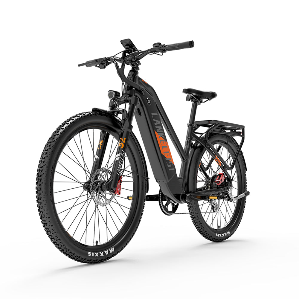Lankeleisi MX600 PRO 500W 27,5 "Bicicleta eléctrica de trekking City E-bike 20Ah 48V Batería Samsung