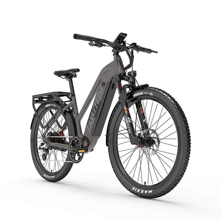trekking fahrrad damen e bike Lankeleisi MX600 Pro 500W 27,5" Elektrisches Trekkingfahrrad 960Wh Gel – Buybestgear