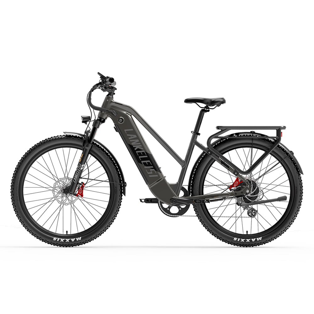 Lankeleisi MX600 PRO 500W 27,5" Vélo de trekking électrique Ville E-bike 20Ah 48V Batterie Samsung