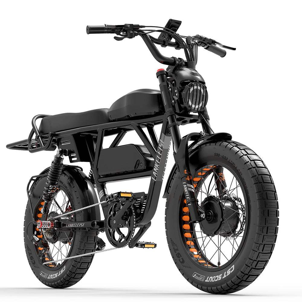 Lankeleisi X-Black Knight 1000W*2 Bi-moteur 20" Fat Bike VTT électrique avec 45Ah akkumulátor Samsung E-MTB