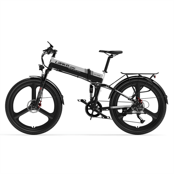 Lankeleisi XT750 Sports Version 500W 26" Foldable E-Bike 614Wh Electric Mountain Bike 48V 12.8Ah Battery - Buybestgear