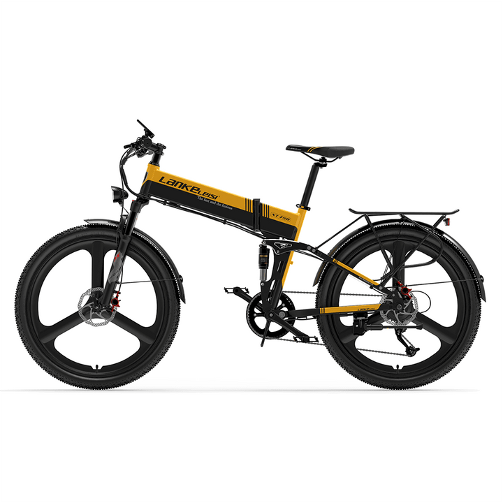 Lankeleisi XT750 Sports Version 500W 26" Foldable E-Bike 614Wh Electric Mountain Bike 48V 12.8Ah Battery - Buybestgear