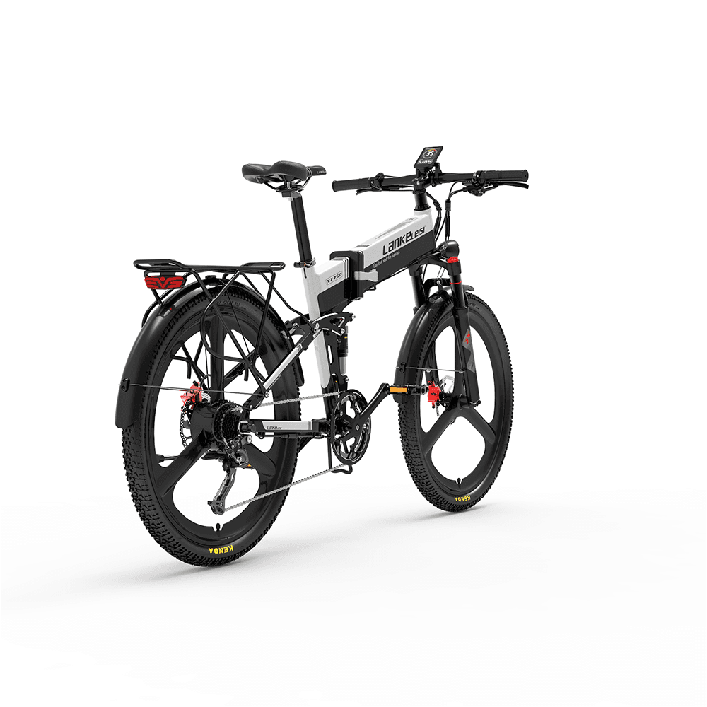 Lankeleisi XT750 Sports Version 500W 26" Foldable E-Bike 614Wh Electric Mountain Bike 48V 12.8Ah Battery - Buybestgear