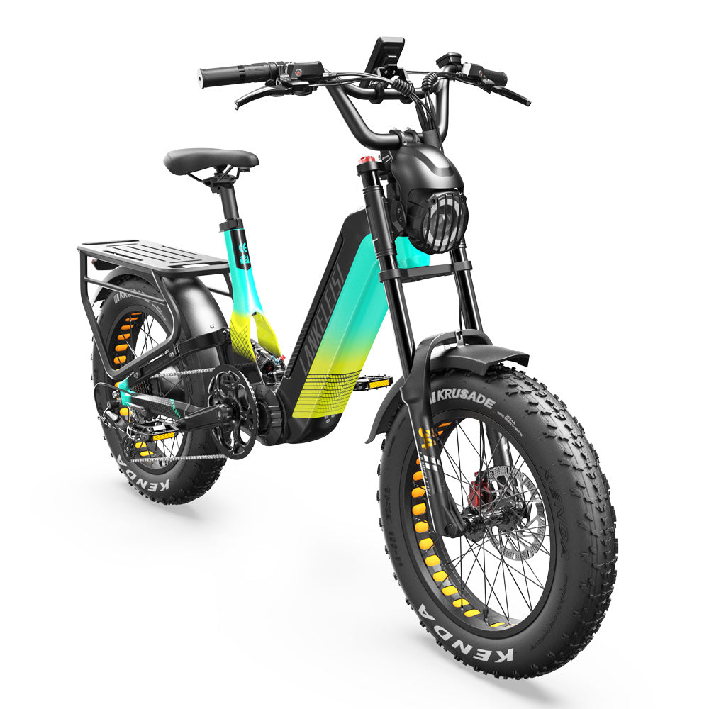 Lankeleisi RX800 Plus 2025 Version 1000W 20" Fat Bike 960Wh Full Suspension Electric Bike with Torque Sensor 48V 20Ah Battery SUV E-Bike
