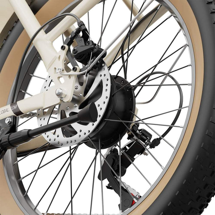 OneSport OT16-2 250W 20" Foldable Electric Bike 816Wh E-bike 48V 17Ah Battery Support APP - Buybestgear