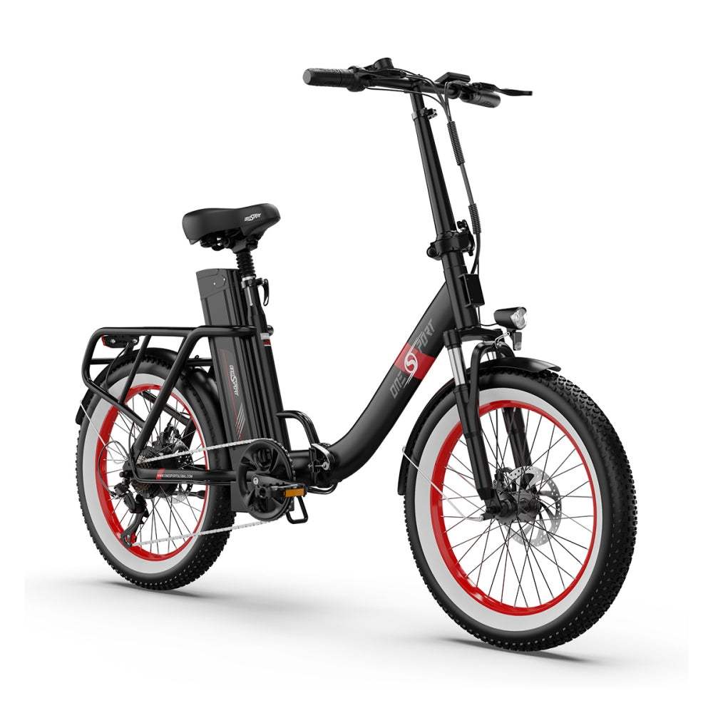 OneSport OT16-2 250W 20" Foldable Electric Bike 816Wh E-bike 48V 17Ah Battery Support APP - Buybestgear